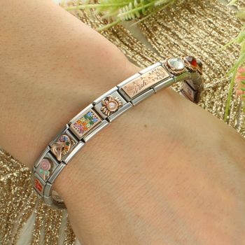 Nomination Double Link 9K „Wish” – zawieszka z różowego złota Composable 43071019 (2).jpg